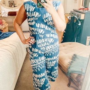 Anthropologie jumpsuit- Coreylynncalter Sz L/12